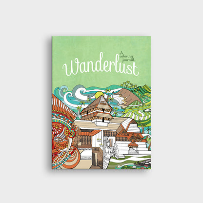 Wanderlust : A Coloring Journal